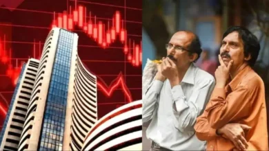 Photo of Stock Market Crash: साल के आखिरी दिन भरभराकर टूटा बाजार, बिखरे ये 10 शेयर… Sensex 450 अंक फिसला