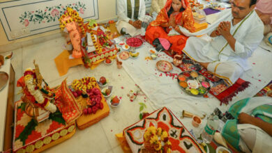 Photo of सीएम भजनलाल शर्मा ने चैत्र नवरात्र स्थापना पर पूजा-अर्चना कर प्रदेश की खुशहाली की कामना की