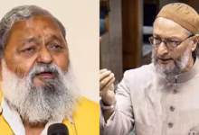 Photo of वक्फ बिल के मुद्दे पर अनिल विज का AIMIM प्रमुख पर हमला, ‘ओवैसी अपना मानसिक संतुलन खो चुके’