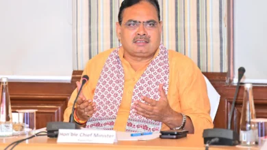 Photo of राजस्थान के सीएम ने लोहगढ़ में किया इंदिरा गांधी नहर का निरीक्षण