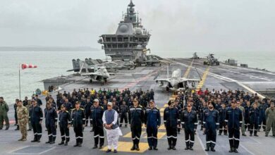 Photo of ‘ऐसा तरीका इस्तेमाल करेंगे कि पाकिस्तान सोच भी नहीं पाएगा’, रक्षामंत्री राजनाथ सिंह ने INS विक्रांत से PAK को दी चेतावनी