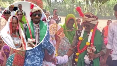 Photo of 90 की दुल्हिनयां और 95 साल का दूल्हा, सात फेरे के लिए 70 साल का लंबा इंतजार, बेहद खास है ये लव स्टोरी