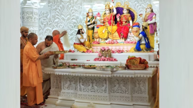 Photo of अपने भव्य मंदिर में माता सीता संग विराजे राजाराम, यहां कीजिए अद्भुत छवि के दर्शन, तस्वीरें