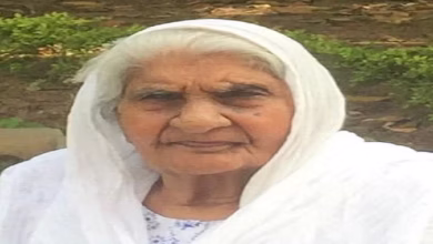 Photo of पूर्व सीएम हुड्डा की चाची का निधन, 103 साल की उम्र में ली अंतिम सांस