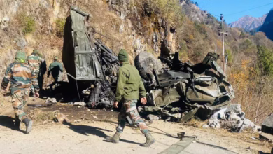 Photo of  सिक्किम में आर्मी कैंप पर लैंडस्लाइड, 3 की मौत, 9 जवान लापता; सर्च ऑपरेशन जारी