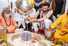Photo of कुरुक्षेत्र के संगमेश्वर महादेव मंदिर पहुंचे सीएम सैनी, शिवलिंग का किया अभिषेक