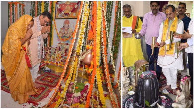 Photo of सावन के पहले सोमवार पर सीएम शर्मा और BJP प्रदेश अध्यक्ष राठौड़ ने किया भगवान शिव का अभिषेक