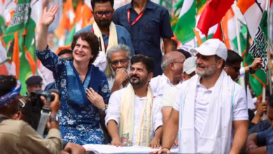 Photo of बिहार: ‘वोटर अधिकार यात्रा’ में प्रियंका गांधी शामिल, तेलंगाना के CM भी पहुंचे, उत्साहित हुई भीड़
