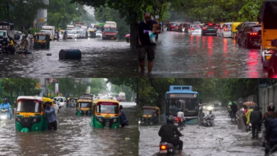 Photo of सुबह-सुबह झमाझम बारिश से भीगा दिल्ली-एनसीआर, जगह-जगह जलभराव; आगे कैसा रहेगा मौसम का मिजाज?