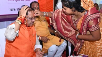 Photo of सीएम साय का जशपुर से प्यार अनूठा है, बहनों ने मुख्यमंत्री को बांधी राखियां