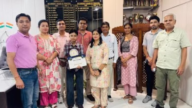 Photo of मुख्यमंत्री नायब सैनी ने छात्रा सोनाक्षी का बढ़ाया हौसला