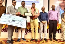 Photo of राजस्थान सरकार ने पत्रकारिता क्षेत्र में डॉ. कुंजन आचार्य और डॉ. विजय विप्लवी को दिया ‘हिंदी सेवा पुरस्कार’