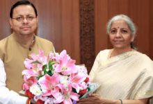 Photo of CM धामी ने वित्त मंत्री निर्मला सीतारमण से की मुलाकात, उत्तराखंड के विकास पर हुई बात