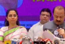 Photo of एक मंच पर दिखी पवार परिवार की ‘पावर’, अजित पवार-सुप्रिया सुले ने जारी किया NCP का घोषणापत्र