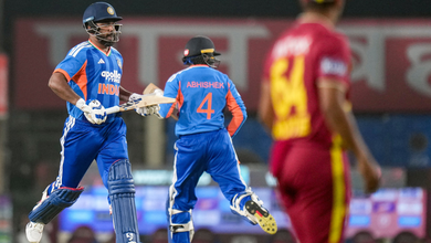Photo of तीसरे T20 के लिए इंदौर पहुंची भारत-वेस्टइंडीज टीम.